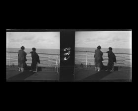 Image représentant Passagères japonaises en kimono