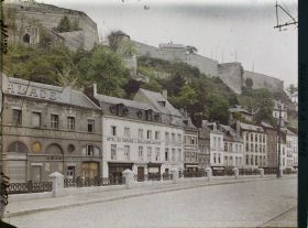Image représentant Belgique, Namur, Occupation française, La Citadelle et la rue Notre Dame