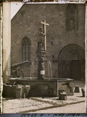 Image représentant France, Kaysersberg, La vieille fontaine