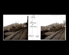 Image représentant Le train traverse Imperia