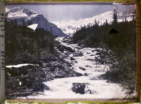 Image représentant Canada, Lac Louise, Le Torrent Victoria