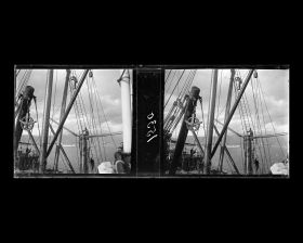 Image représentant Membres d'équipages dans les haubans du "Koréa"