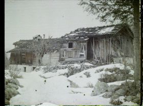 Image représentant France Les Alpes, Tissous, Chamonix - Village des Tissours, vieille Maison avec sa grange