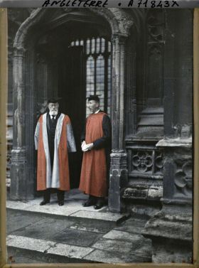 Image représentant Portrait de Paul Appell et un universitaire