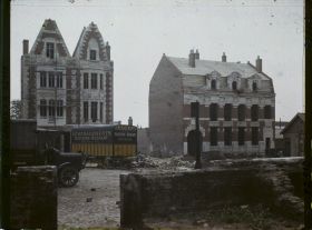 Image représentant France, Béthune, Nouveaux immeubles rue d'Arras