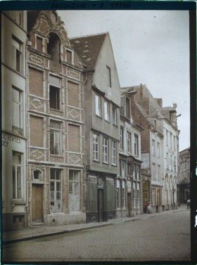 Image représentant Belgique, Louvain, Vieilles Maisons, Place du Marché au Poisson