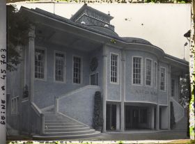 Image représentant L'Exposition des arts décoratifs, le Village français sous la direction de Charles Genuys, Pavillon de l'Art en Alsace