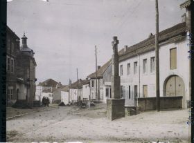 Image représentant France, Baccarat, Une rue de la Haute Ville