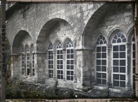 Image représentant Espagne, Santander, Le Jardin du Cloître de la Cathédrale (arcs du XIIIe S.)