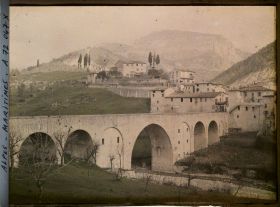 Image représentant Le Pont vieux et la ville