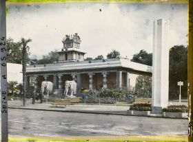 Image représentant L'Exposition Coloniale Internationale de 1931, le pavillon des Indes françaises