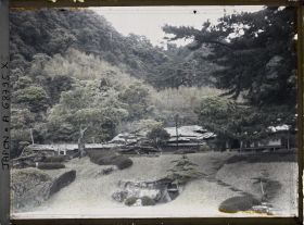 Image représentant Le jardin Iso-teien (Sengan-en) : le palais Iso-goten