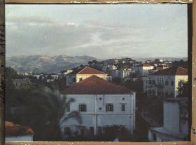 Image représentant Panorama vers la chaîne du Liban, au soleil couchant vers l'est