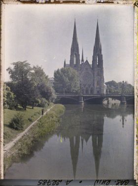 Image représentant France, Strasbourg, Eglise St Paul