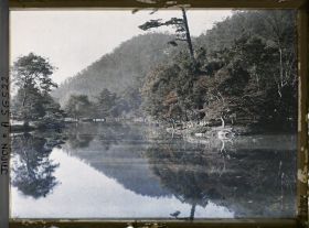 Image représentant Parc Ritsurin-koen (ou Kuribayashi-koen) : l'étang aux lotus (Fuyosho)