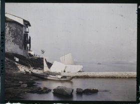 Image représentant Embarcations de pêcheurs sur l'île des Pêcheurs (isola dei Pescatori)