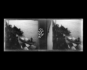 Image représentant Des sampans et des bateaux de servitude près du vapeur allemand Staatssekretär Kraëtke sur le Huangpu