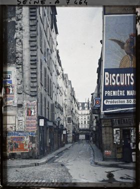 Image représentant La rue Greneta vue de la rue Dussoubs