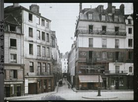 Image représentant Vue sur les rues du Maître-Albert et des Grands -Degrés depuis le quai de Montebello