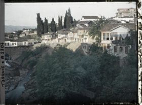 Image représentant Extrémité du pont d'Irgandi ("vieux Pont") sur le fleuve Gökdere (vu de l'aval)