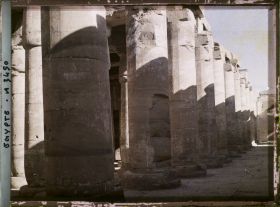 Image représentant Première salle hypostyle du temple de Sethi Ier