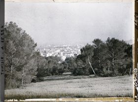 Image représentant Vue de Tunis, prise depuis le parc du Belvédère