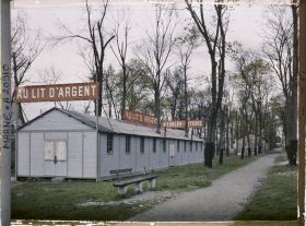 Image représentant France, Reims, Baraques, allée des Tilleuls