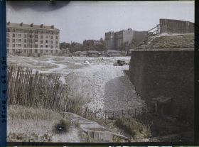 Image représentant Démolition des fortifications à la porte de Saint-Ouen (?)
