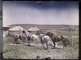 Image représentant Un campement nomade