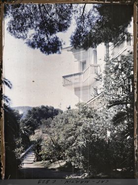 Image représentant La villa Dunure, appartenant à Albert Kahn