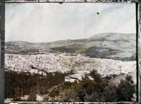 Image représentant Panorama de Fès el-Bali pris du Bordj sud vers le nord