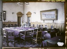 Image représentant Accords de Locarno, la salle du palais de Justice où eut lieu la conférence sur le pacte de Sécurité