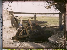 Image représentant Sakiéh en bois