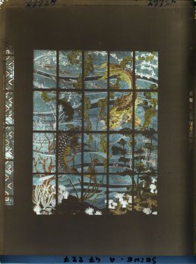 Image représentant L'Exposition des arts décoratifs, Pavillon du Vitrail, La Mer, Léon-Paul Fargue et G. Bastard collaborateur