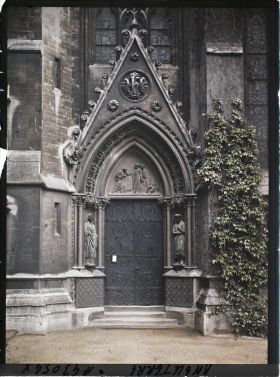 Image représentant Le portail de la chapelle du Saint John's College