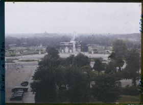 Image représentant Vue du Louvre vers la place de l'Etoile