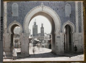 Image représentant Façade extérieure de Bâb Bou Jloud