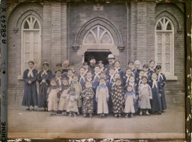Image représentant L'orphelinat de filles dirigé par les Soeurs de la Providence de Portieux (Vosges)