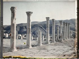 Image représentant Les Colonnades de l'ancien Forum, vestiges de la cité antique Cuicul