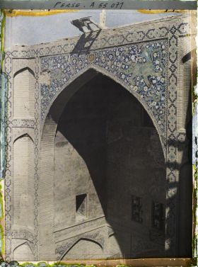 Image représentant Détail de faïences du palais d'Ali Qapu ?