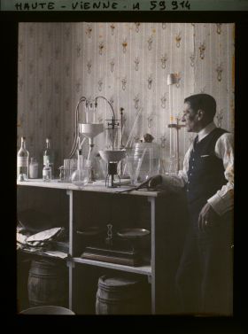 Image représentant La salle d'analyses du laboratoire, société Ciminor