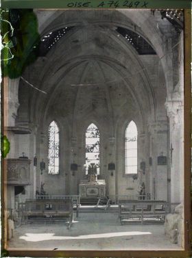 Image représentant L'église en ruines