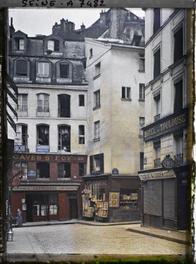 Image représentant L'angle des rues Sainte-Foy et Chénier