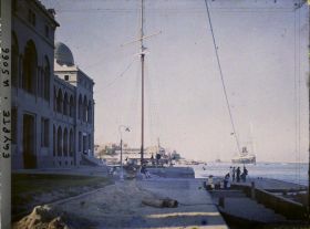 Image représentant Le Port vu depuis les bureaux du Canal de Suez