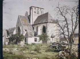 Image représentant France, Hangesten Santerre, Ruines de l'Eglise