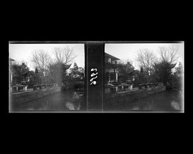 Image représentant Le Zhangyuan ("jardin Zhang"), appelé aussi Weichunyuan, situé dans la Concession internationale, près de l'actuelle Wujianglu ("rue de Wujiang")