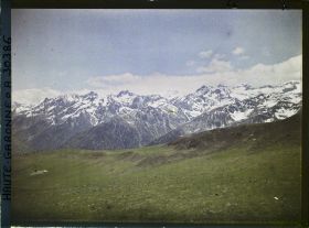 Image représentant France, Bagnères de Luchon, Panorama s/ les Monts Maudits