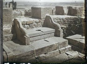 Image représentant Algérie, Timgad, Latrines publiques
