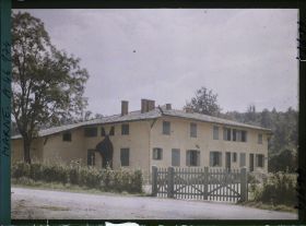 Image représentant France, La Harazée Marne (60 h), Reconstruction dans le Style régional