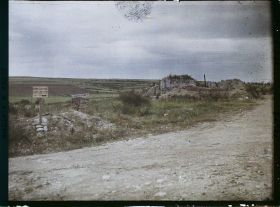 Image représentant France, Malancourt, Vue prise de la route d'Avocourt